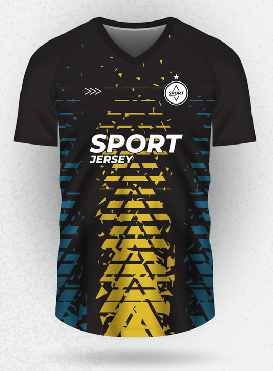 Custom Printed Sports Tshirt [Full Sublimation Jersey 08]