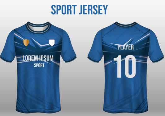 Custom Printed Sports Tshirt Full Sublimation Jersey 02